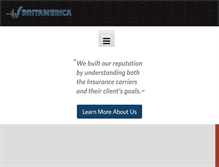 Tablet Screenshot of britamerica.com